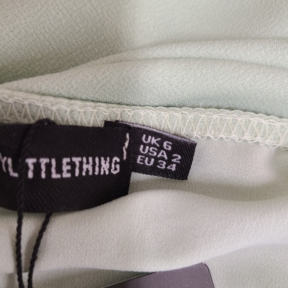 New with Tags Pretty Little Things One Shoulder Bodycon Dress size 2 - Picture 10 of 12